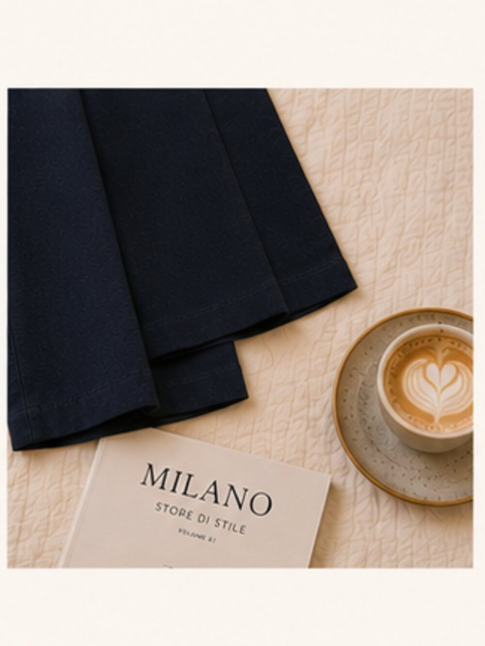 Eileen Fisher Navy Relaxed Straight Quiet Luxury Minimalist Pants - Picture 6 of 7
